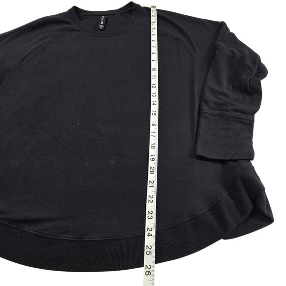 Athleta Mindset Sweatshirt Size 1X Black Soft Nirvana Knit #472751 - Picture 9 of 10